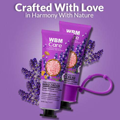 Hand Cream Lavender & Almond- 1.05 oz | WBM CARE